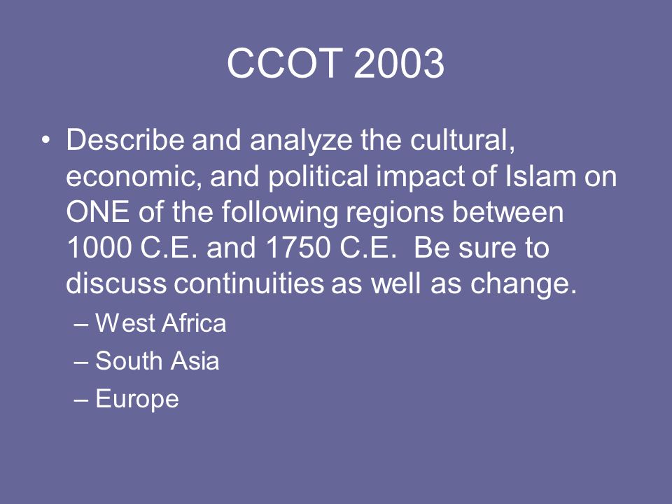 Change over time analyze changes and continuities of the atlantic world 1492 1750